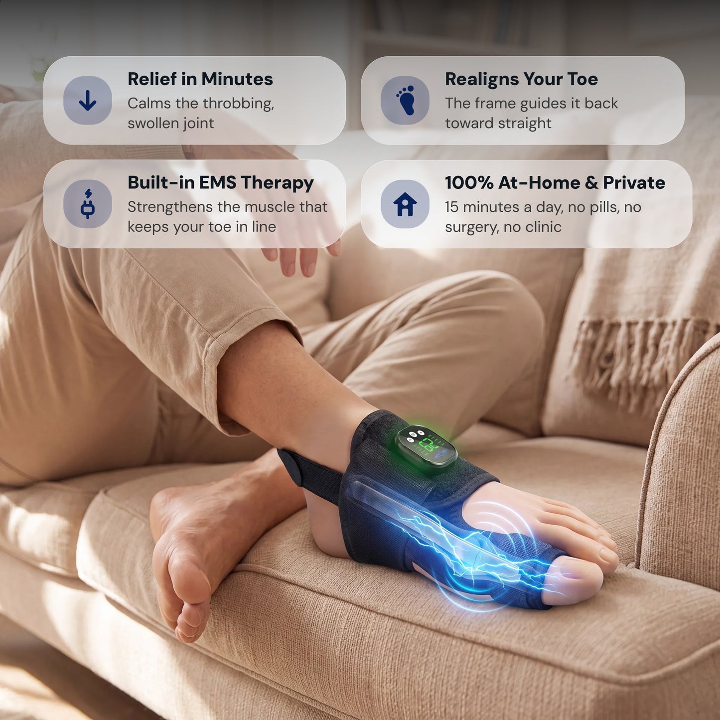 Kadvio's EMS Bunion Corrector
